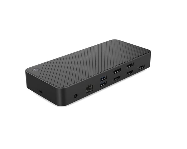 eSTUFF GLB232004 dockingstation Ledningsført Sort