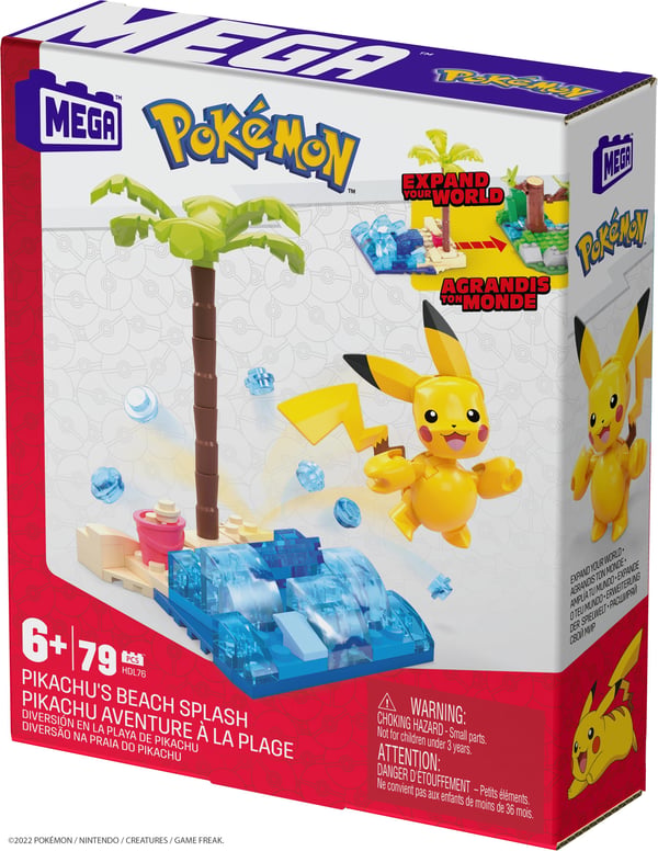 MEGA Pokémon Pikachu's Beach Splash