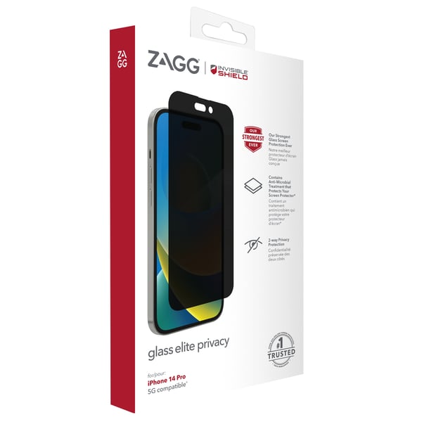 InvisibleShield Glass Elite Privacy 15,5 cm (6.1") Älypuhelin Kehyksetön näytön yksityisyyssuodatin