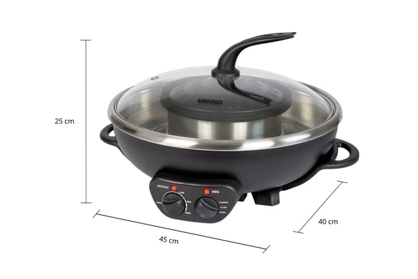 Unold 48745 Asia Fondue Hot Pot 5 L 4 henkilö(t)