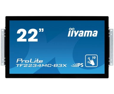iiyama ProLite TF2234MC computerskærm 54,6 cm (21.5") 1920 x 1080 pixel Fuld HD LED Berøringsskærm Multibruger Sort