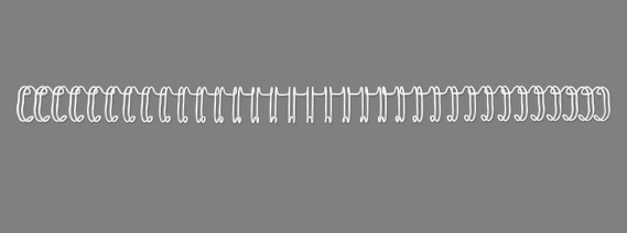 GBC 47901E papirklemme Metal 100 stk