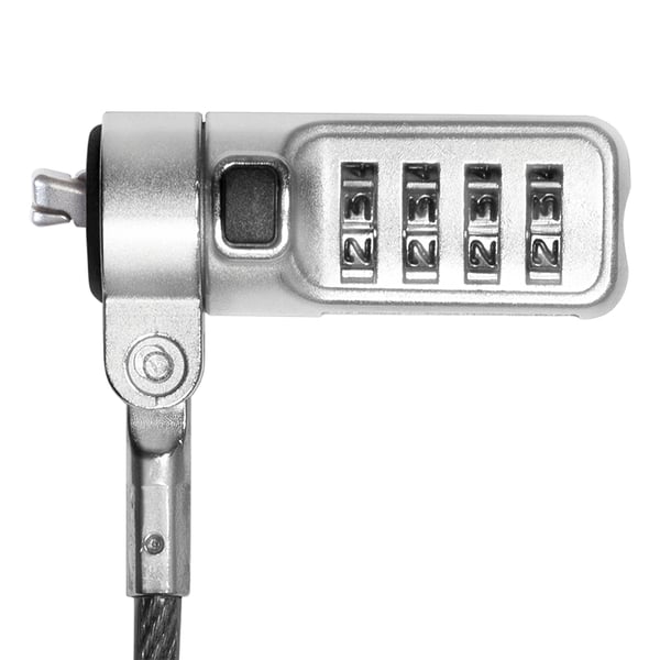 LogiLink NBS010 kabellås Svart, Silver