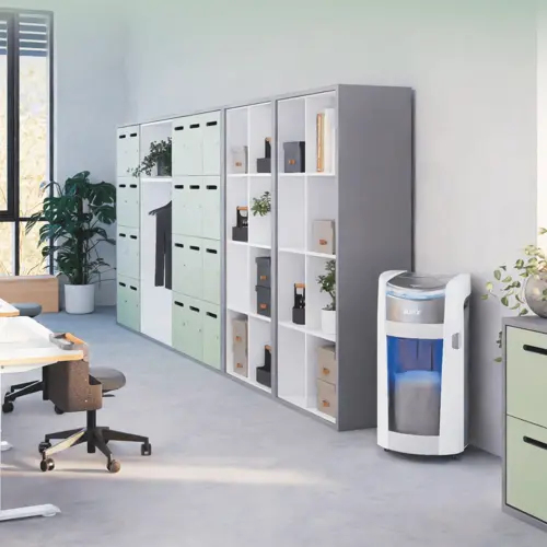 Leitz IQ OptiMax Autofeed Office Pro 600 Dokumentförstörare P4 Cross Cut