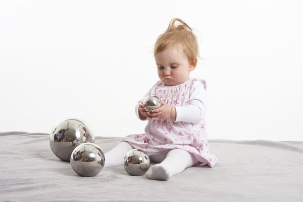 Tickit Sensory Reflective Silver Balls