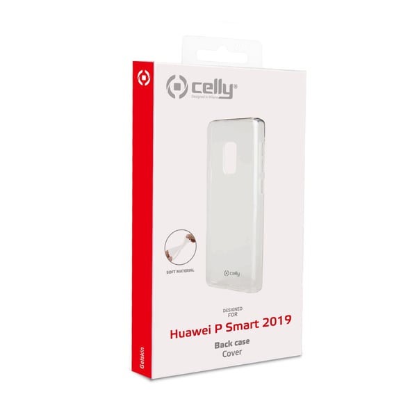 Celly Gelskin mobiltelefon etui 15,8 cm (6.21") Cover Transparent
