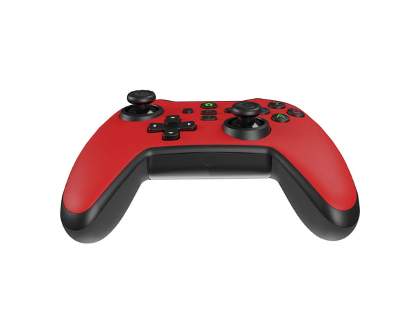 GENESIS Mangan 300 Red Röd USB Spelplatta Analog / Digital Android, Nintendo Switch, PC