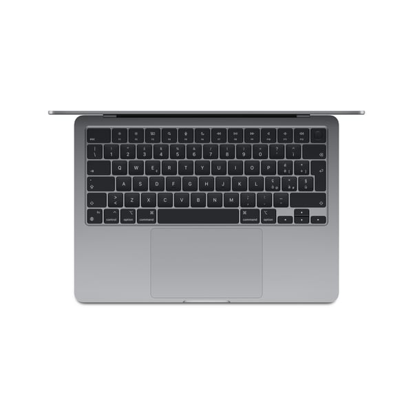 Apple MacBook Air Apple M M3 Laptop 34,5 cm (13.6") 8 GB 512 GB SSD Wi-Fi 6E (802.11ax) macOS Sonoma Grå