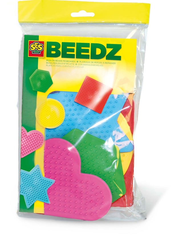 SES Creative Beedz SES Children's Pack of 5 Pegboards Stiftplade