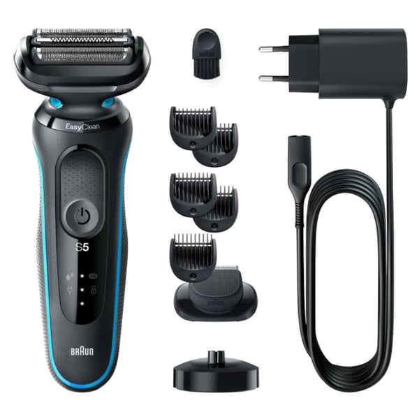 Braun Series 5 51-M4500cs Folie shaver Sort, Blå