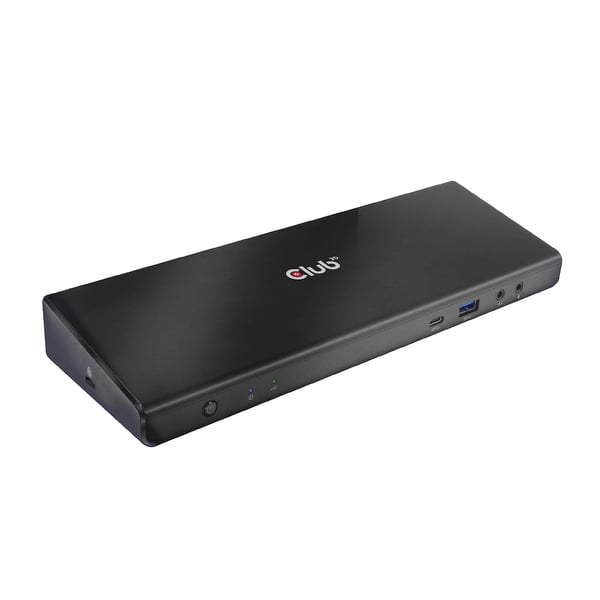 CLUB3D The CSV-1562 is an USB3.2 Gen1 Type-C Universal Triple 4K30Hz Charging Docking Station and is DisplayLink® Certified. The Universal Charging Dock