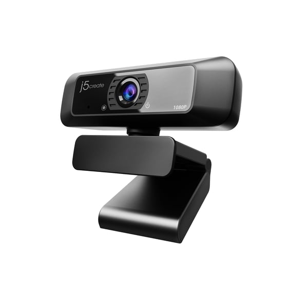 j5create JVCU100-N USB™ HD-webkamera med 360° drejning