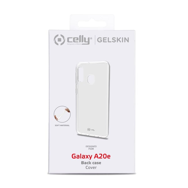 Celly Gelskin mobiltelefon etui 14,7 cm (5.8") Cover Transparent