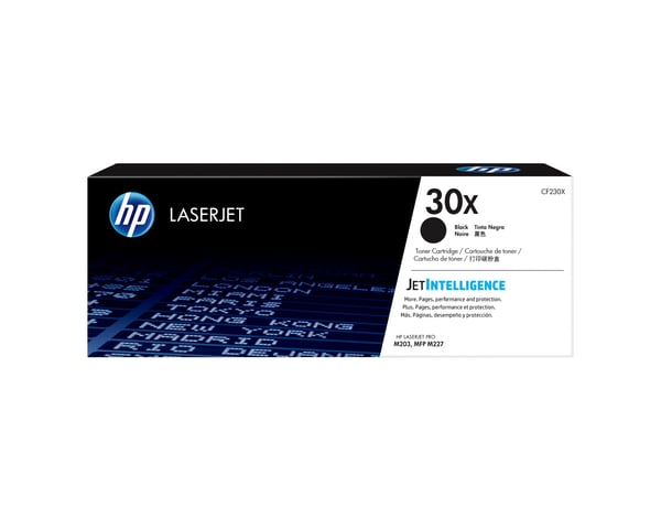 HP 30X - Musta - alkuperäinen - LaserJet - värikasetti (CF230X)