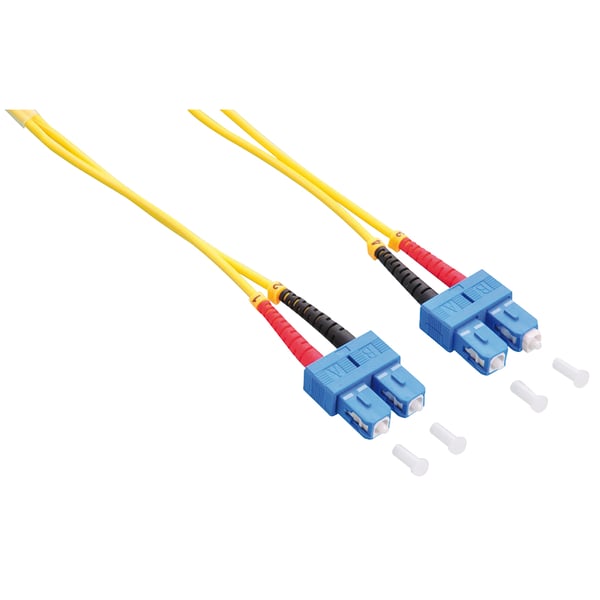 LogiLink FP0SC05 InfiniBand- ja kuituoptiikkakaapeli 5 m SC Keltainen