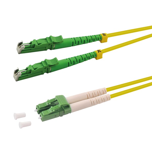 LogiLink FP0EL01 InfiniBand och fiberoptisk kabel 1 m E-2000 (LSH) LC Gul