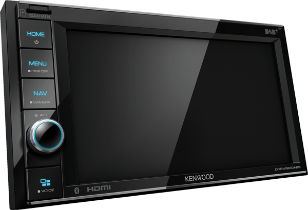 Kenwood DNR4190DABS bil media receiver Sort 200 W Bluetooth