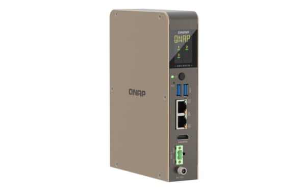QNAP QBoat-300 NAS Kompakt 4 GB 0 TB QNAP QTS Grå