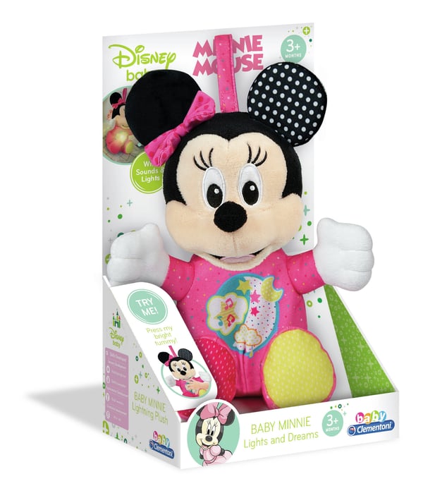 Clementoni Baby Minnie Lightin Plush Clementoni Baby Minnie Lightin Plush