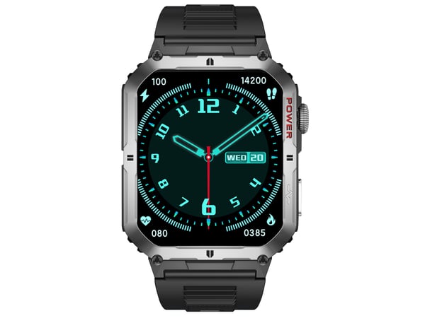 Trevi T-FIT 500 S 5,23 cm (2.06") AMOLED Digital Berøringsskærm Sølv