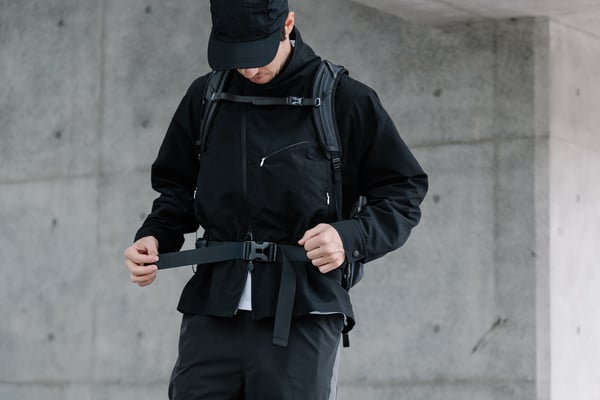 ASUS ROG Archer ErgoAir rygsæk Rygsæk til gaming Sort EVA (ethylenvinylacetat), Lycra, Nylon