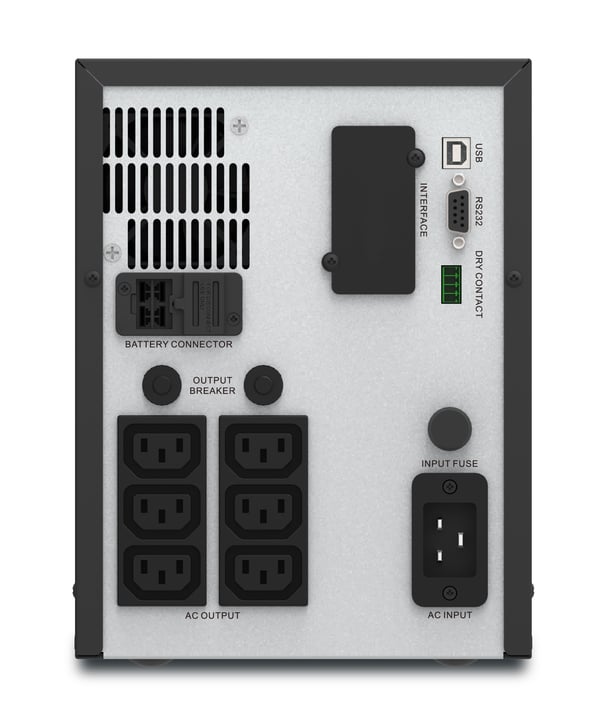 APC Easy UPS SMV UPS-enhed Interaktivt indgangsstik 3 kVA 2100 W 6 AC stikkontakt(er)