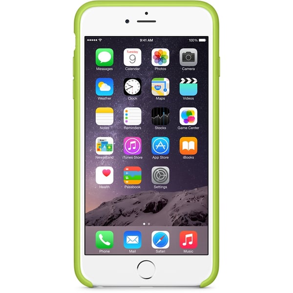 Apple MGXX2ZM/A mobiltelefon etui 14 cm (5.5") Cover Grøn