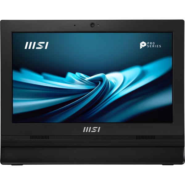 MSI Pro AP162T ADL-019DE Intel® N N100 39,6 cm (15.6") 1920 x 1080 pixel Berøringsskærm All-in-One PC 4 GB DDR4-SDRAM 128 GB SSD Windows 11 Pro Wi-Fi 5 (802.11ac) Sort