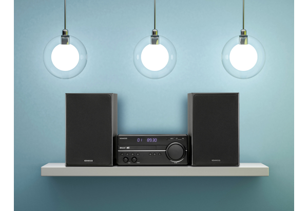 Kenwood M-819DAB Hemmaljud mikrosystem 100 W Svart
