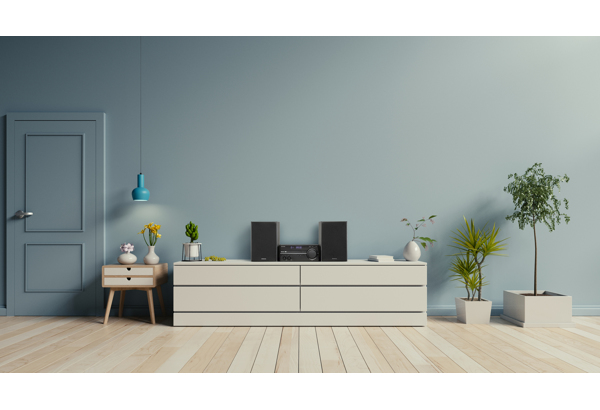 Kenwood M-819DAB Hemmaljud mikrosystem 100 W Svart