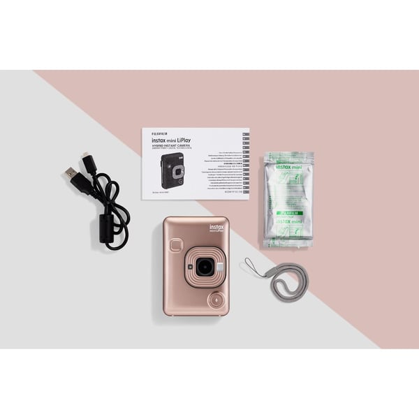 Fujifilm instax mini LiPlay Ruusukulta
