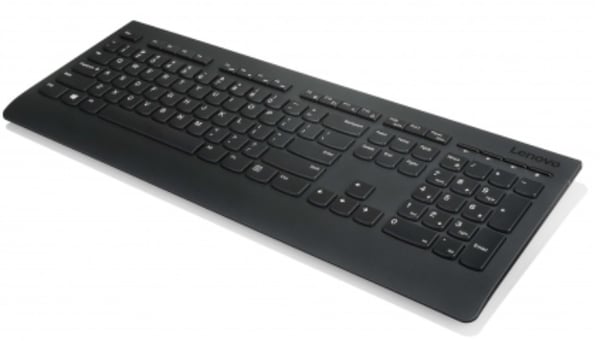 Lenovo 4X30H56868 tangentbord Universal RF Trådlös QWERTY Spansk Svart