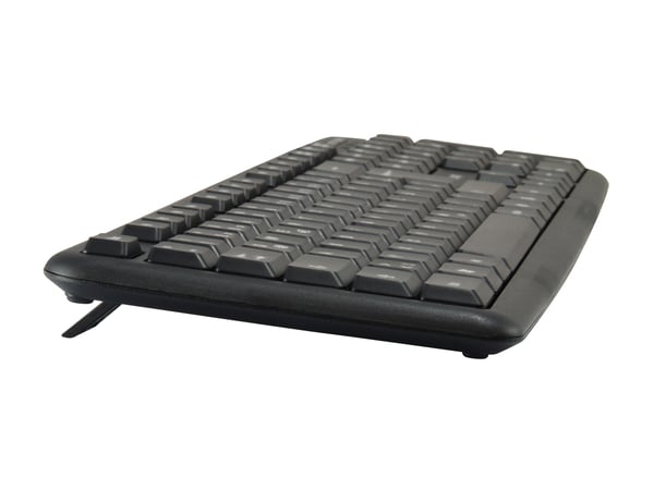Equip 245201 näppäimistö Sisältää hiiren Office USB QWERTY Espanja Musta