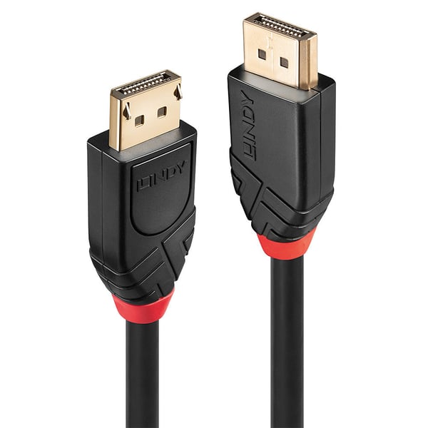 Lindy 41079 DisplayPort-kabel 15 m Svart