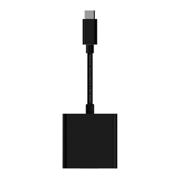 AISENS A109-0345 videokaapeli-adapteri 0,15 m DisplayPort USB Type-C Musta