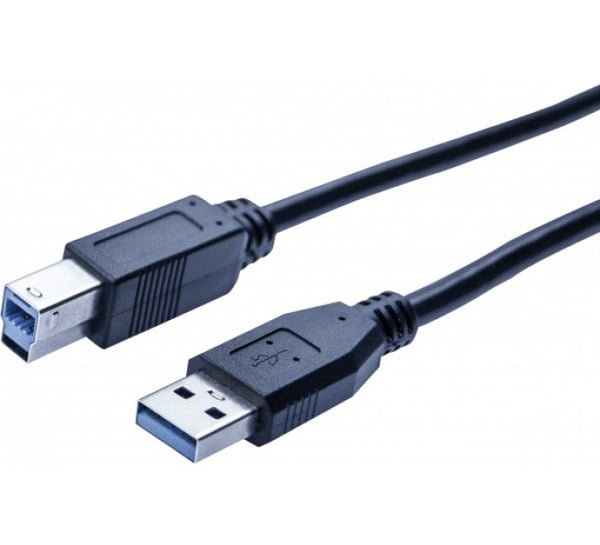 Hypertec 532467-HY USB-kabel USB 3.2 Gen 1 (3.1 Gen 1) 1,8 m USB A USB B 5 Gbit/sek. Sort