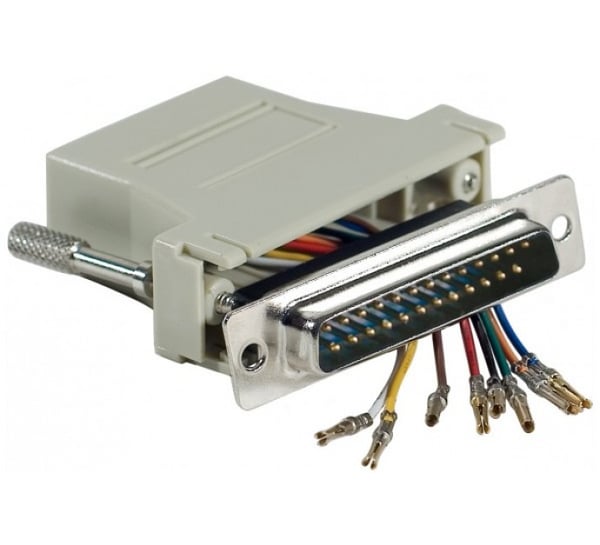Hypertec 250460 DB-25 RJ-45 Harmaa