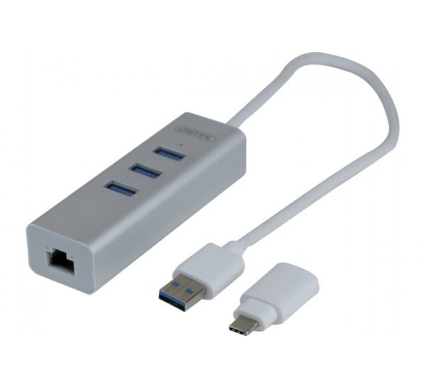 Hypertec 310753-HY kannettavien tietokoneiden telakka ja porttitoistin USB 3.2 Gen 1 (3.1 Gen 1) Type-C Harmaa