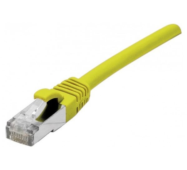 Hypertec 973100-HY verkkokaapeli Keltainen 0,3 m Cat5e F/UTP (FTP)