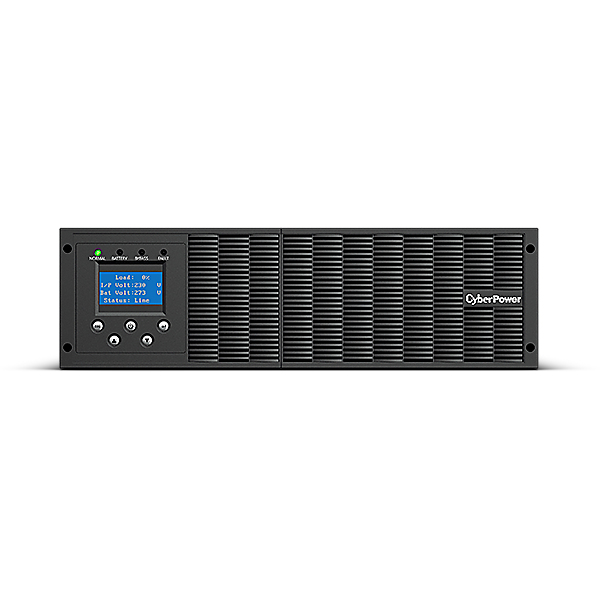 CyberPower OLS6000ERTXL3U UPS-virtalähde Taajuuden kaksoismuunnos (verkossa) 6 kVA 5400 W 1 AC-pistorasia(a)