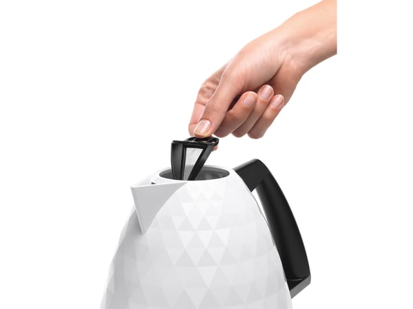 De’Longhi Brillante KBJ 2001.W vedenkeitin 1,7 L 2000 W Valkoinen