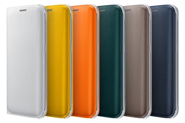 Samsung EF-WG925P mobiltelefon etui Tegnebogsetui Hvid