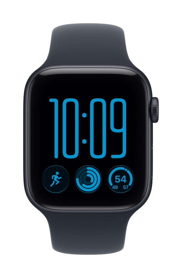 Apple Watch SE (3nd generation) OLED 44 mm Digital 368 x 448 pixel Berøringsskærm Marineblå Wi-Fi GPS (satellit)
