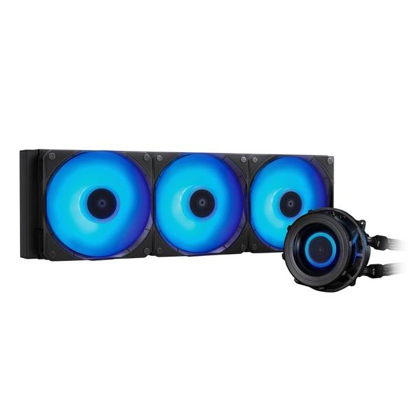 Chieftec CLC-360-VRM-RGB Computerkølesystem Computerkabinet Alt-i-en væskekøler 12 cm Sort