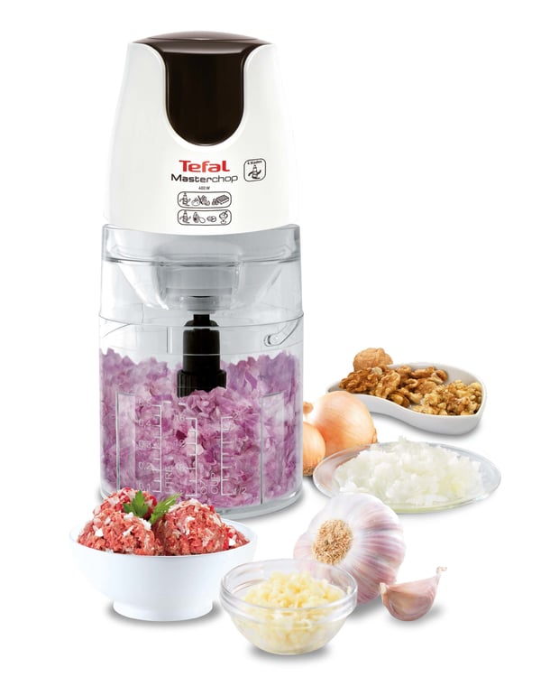 Tefal MB450B elektroninen ruoanpilkkoja 0,5 L 500 W Läpinäkyvä, Valkoinen