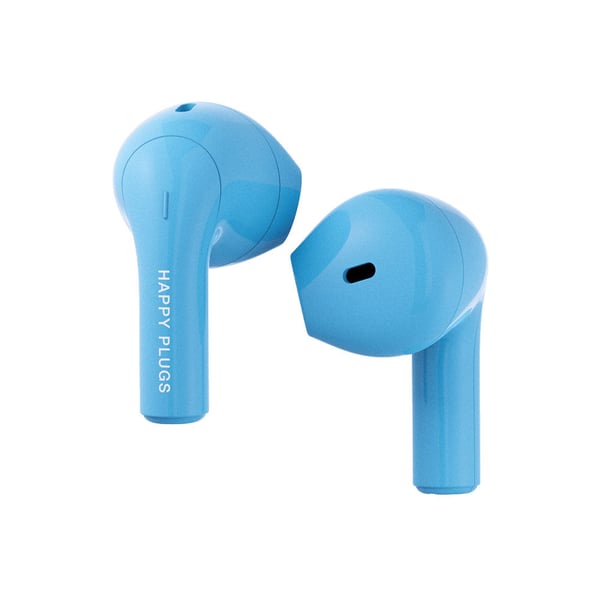 Happy Plugs JOY Headset True Wireless Stereo (TWS) I öra Samtal/musik/sport/vardag Bluetooth Blå