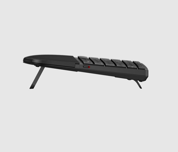 HP 680 CFT Dual-Mode KBD FR näppäimistö Koti RF Wireless + Bluetooth Musta