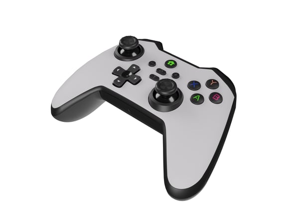 GENESIS Mangan 400 White Vit Bluetooth Spelplatta Analog / Digital Android, MAC, Nintendo Switch, PC, iOS