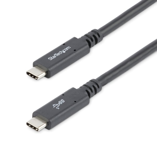 StarTech.com USB-C til USB-C kabel med 5A Power Delivery - St/St - 1,8 m - USB 3.0 (5 Gbit/s)