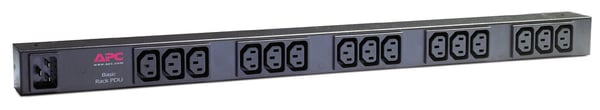 APC Basic Rack PDU AP9572 tehonjakeluyksikkö 15 AC-pistorasia(a) 0U Musta